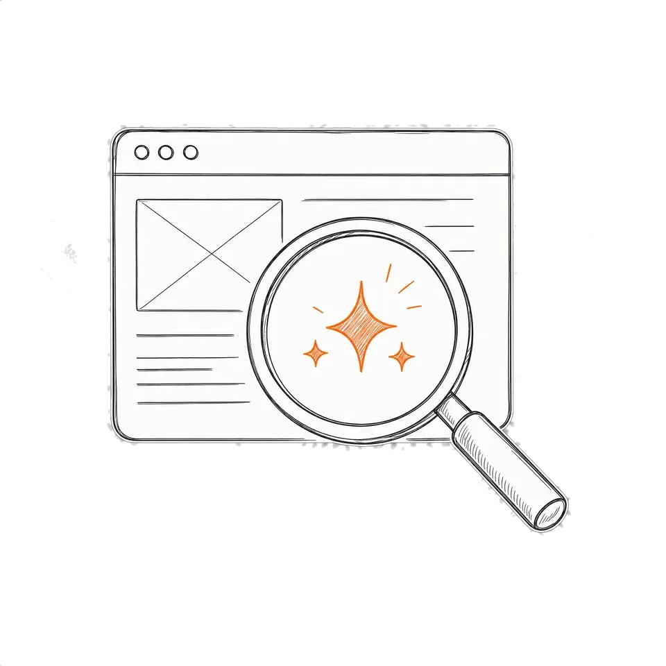 Illustration de la recherche : être visible sur Google et les IA